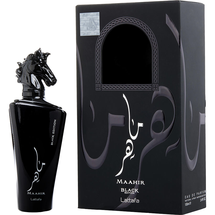 Maahir Black Edition EDP (100ml) perfume spray by Lattafa