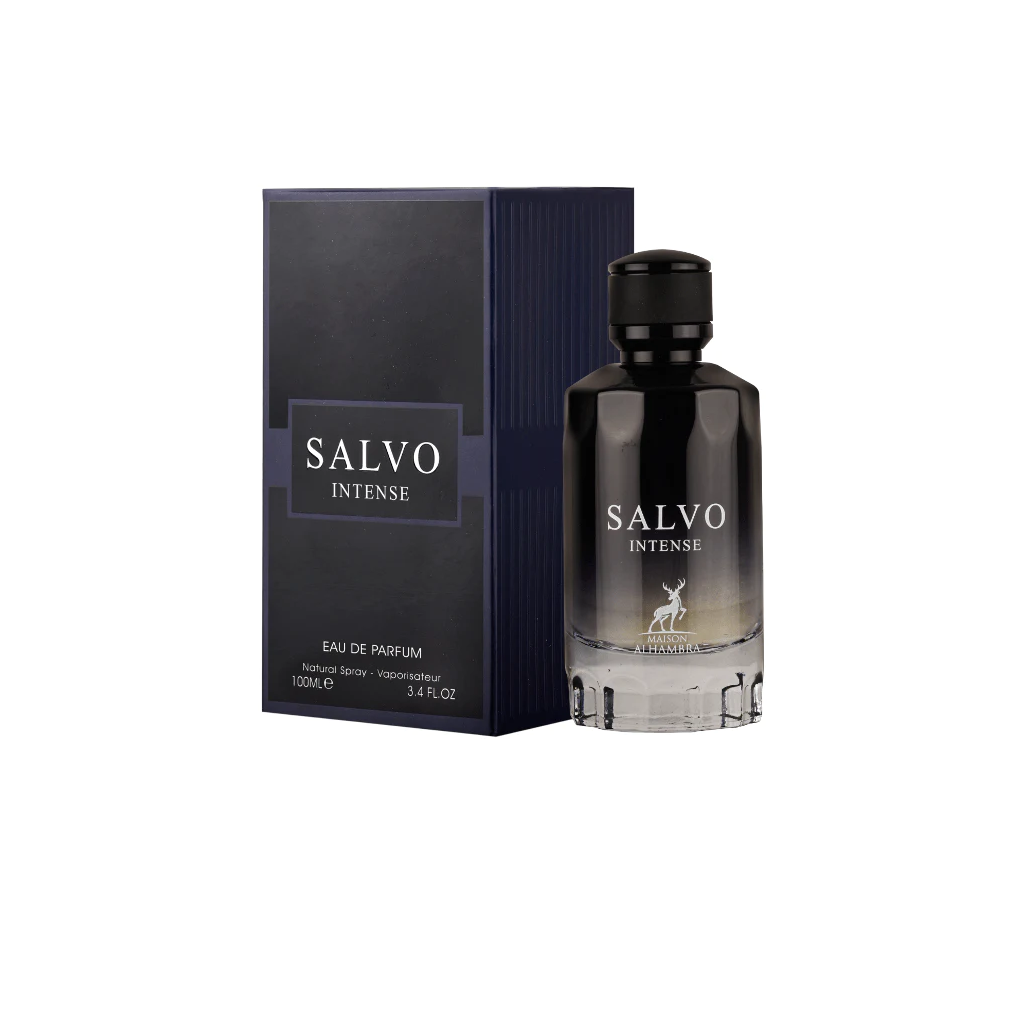 Salvo Intense EDP (100ml) Perfume Spray By Lattafa *herbal, citrus, musky