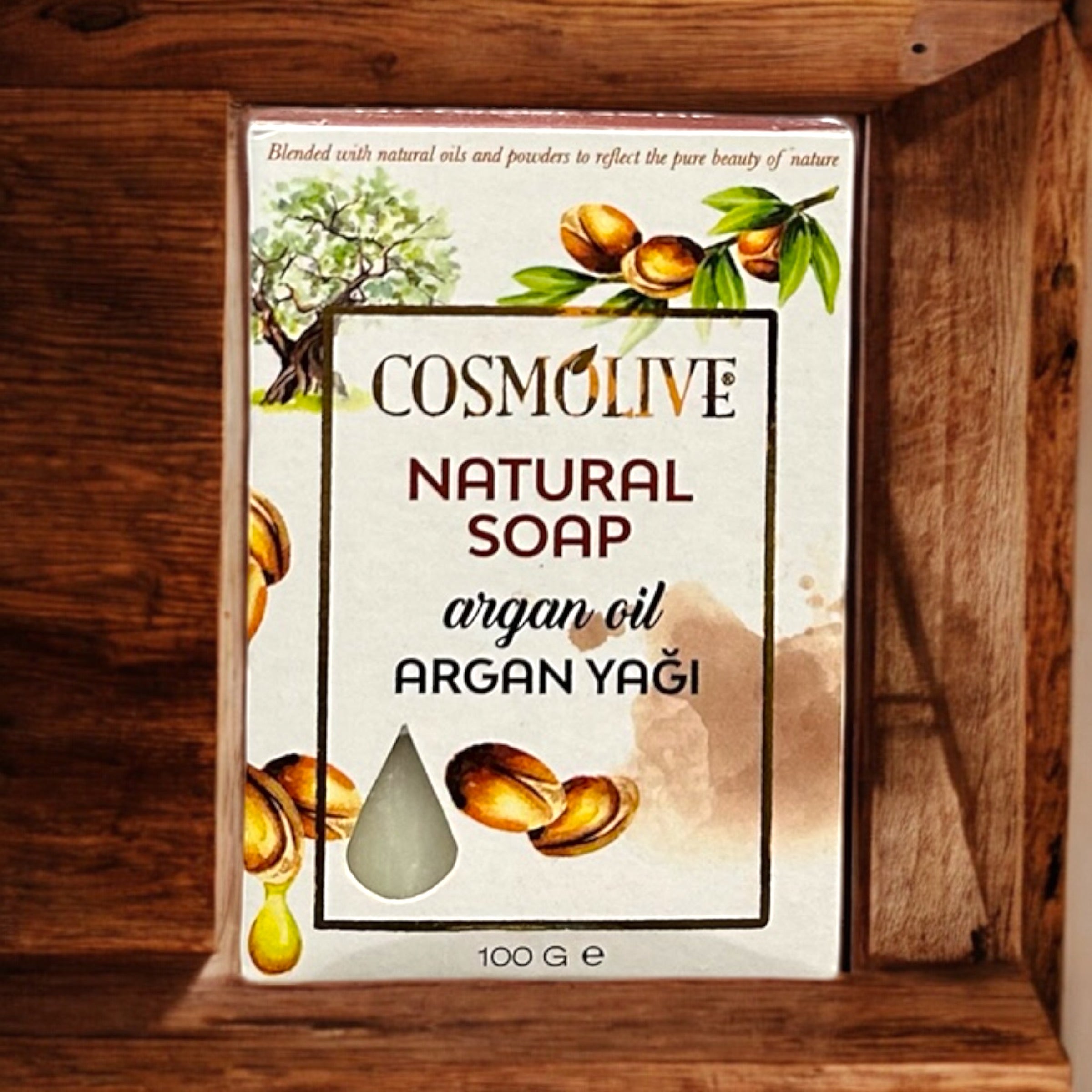 Argan Oil Natural Soap Turkish Cosmolive