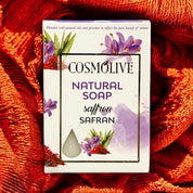 Saffron Natural Soap Bar (100g)